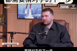 东契奇表示：篮球和国际象棋很像 都需要猜对手的下一步